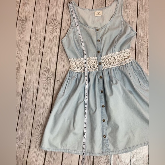 Pins & Needles denim dress with lace - Picture 4 of 11
